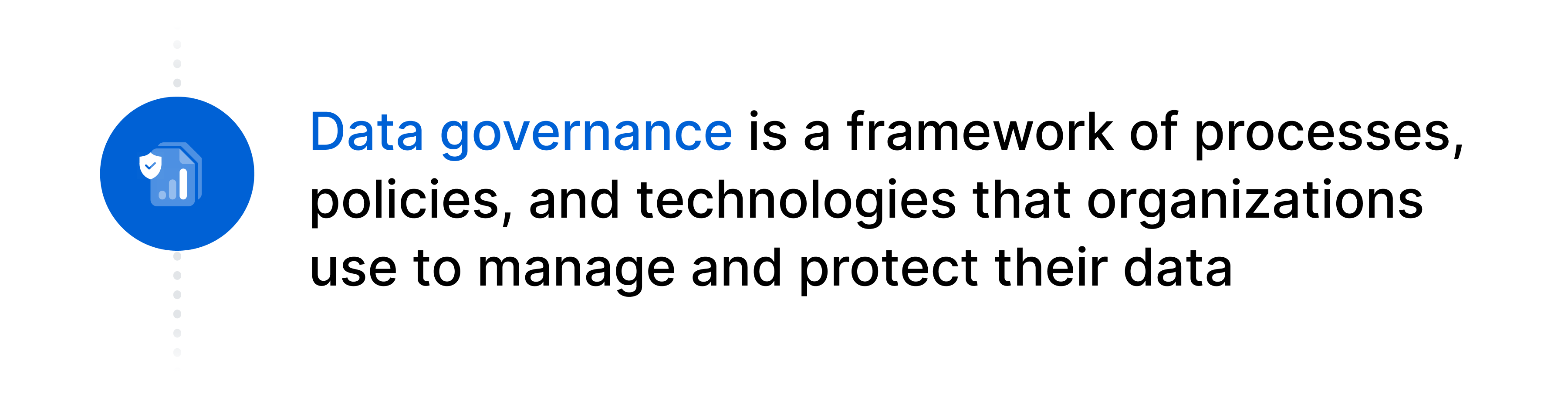 Data governance definition